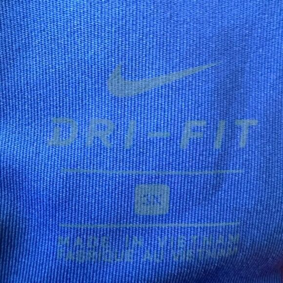 Nike Blue Ankle Cropped Performance Pants - Picture 9 of 9